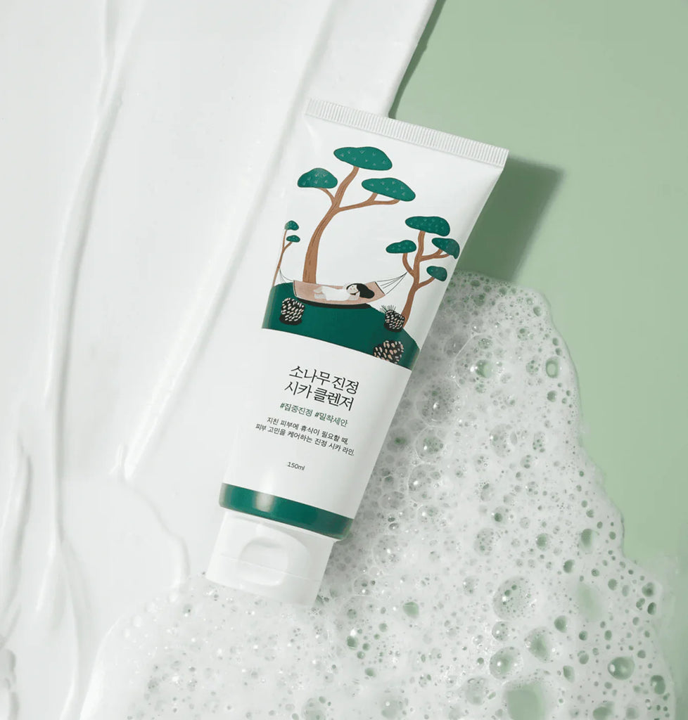 Round Lab Pine Calming Cica Cleanser – Calabasas Cosmetics V2