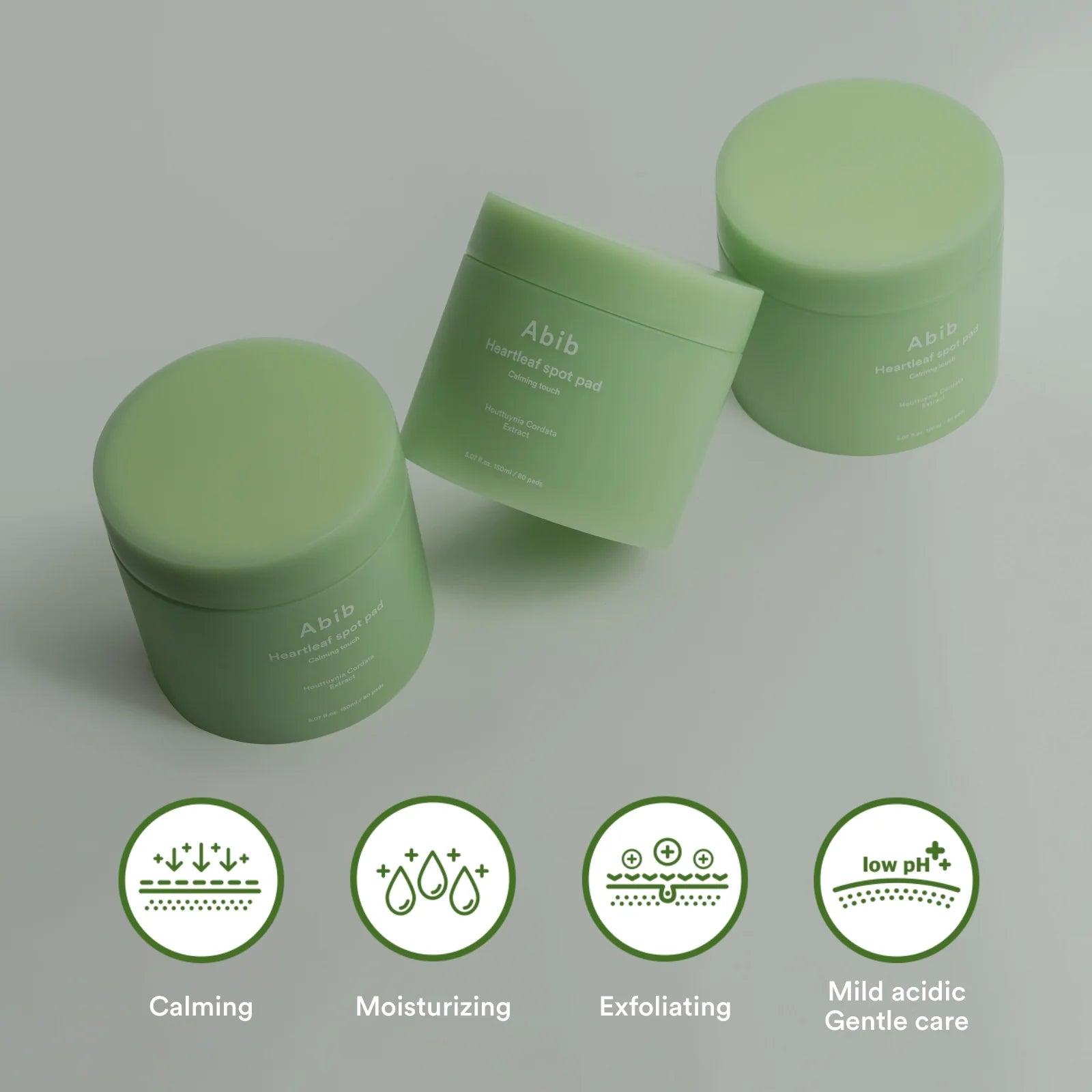Abib Heartleaf Spot Pad Calming Touch Toner Pad