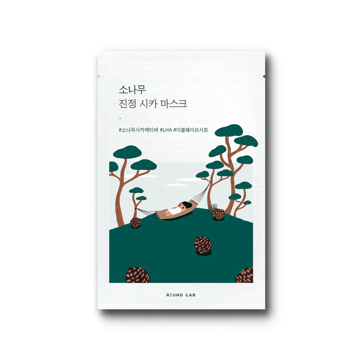 Round Lab Pine Calming Cica Mask Sheet